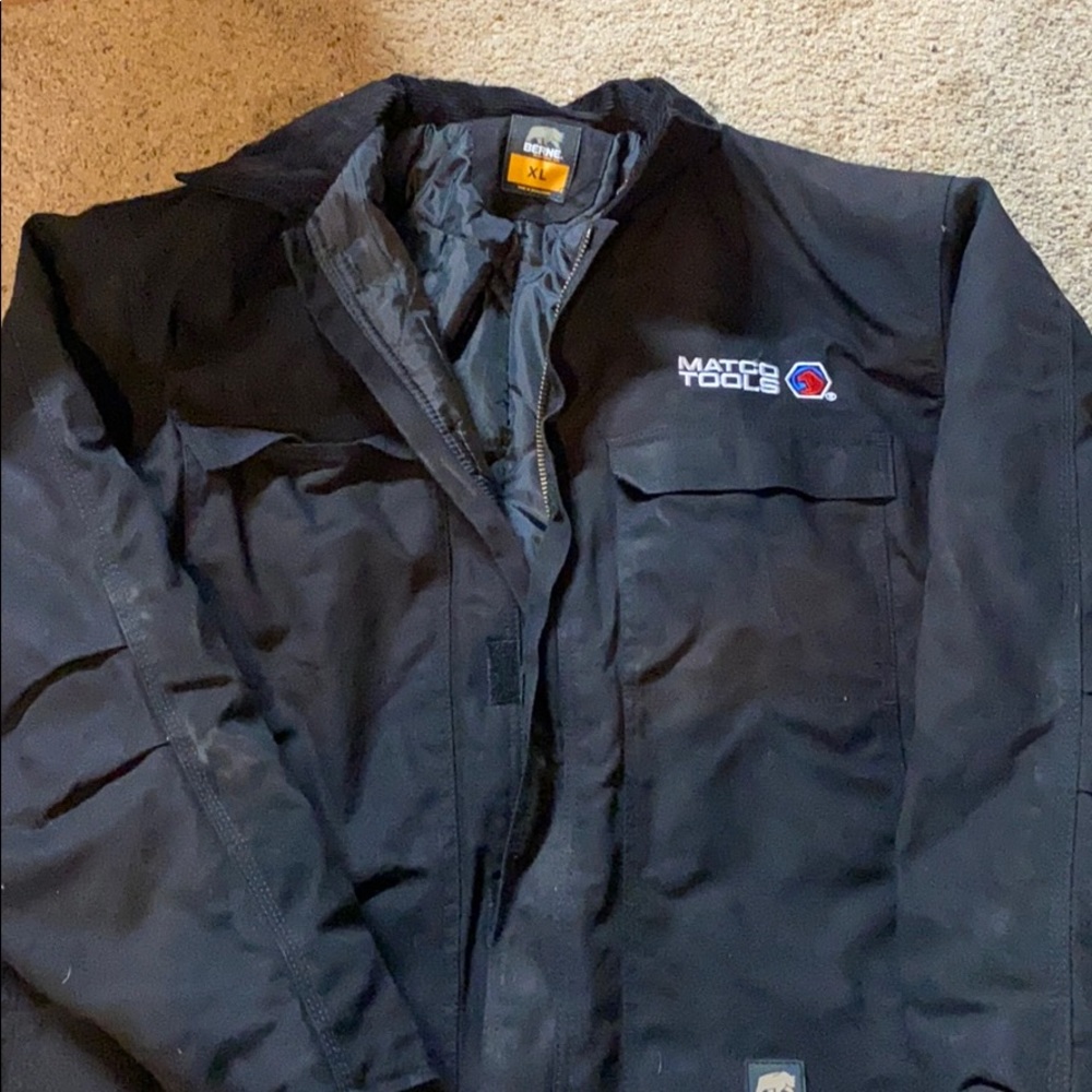 Very heavy winter work coat